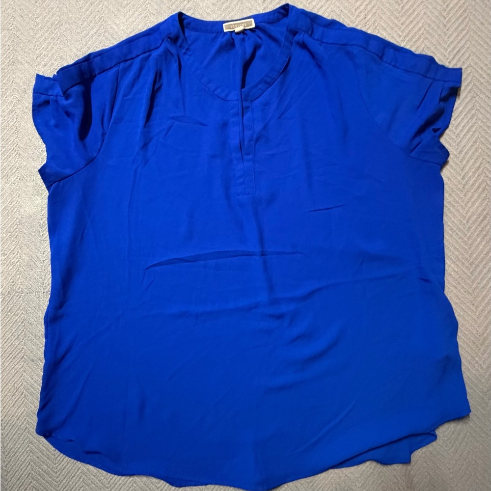 Pleione Royal Blue Blouse